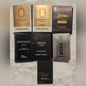 Perfume sample set - 7 samples